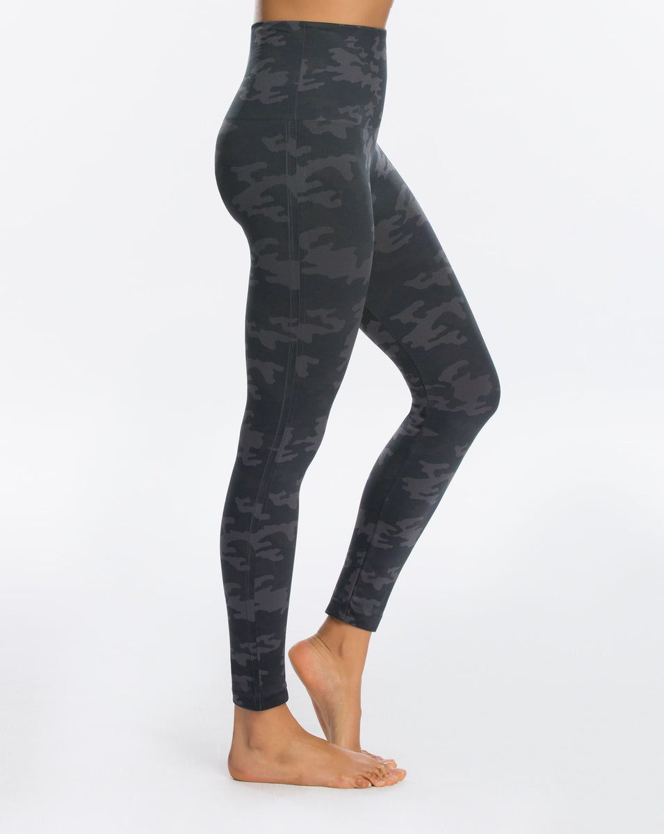 SPANX Look At Me Now Seamless Leggings {Black Camo} – Kelly