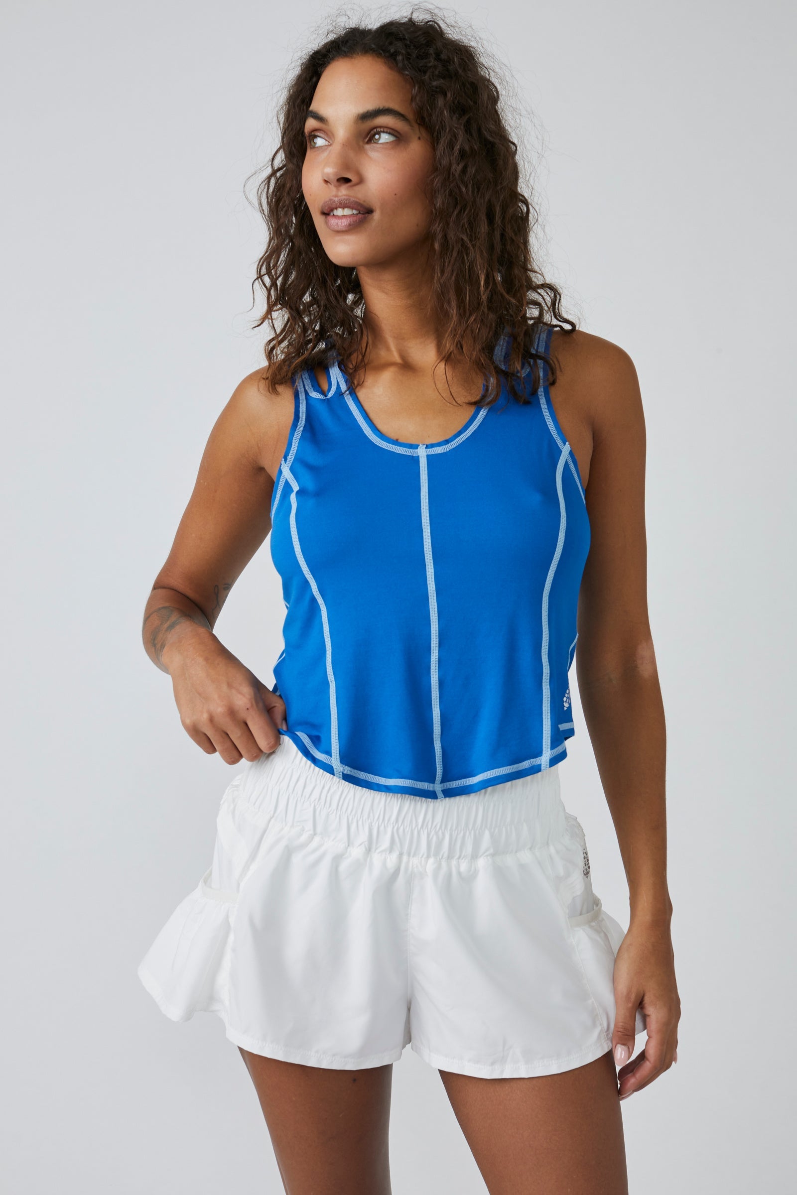 Get Your Flirt On Shorts  Workout attire, Free people activewear